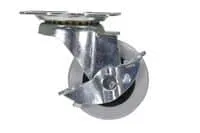 Vestil CST-B23-2X1TPR-SWB caster wheel shown from an alternate angle
