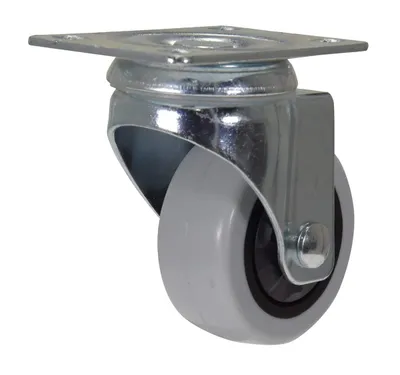 Vestil CST-B28-3X1PP-S caster wheel shown from an alternate angle