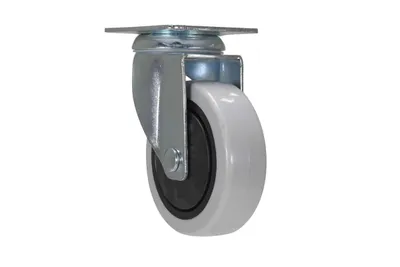 Vestil CST-B28-4X1PP-S caster wheel shown from an alternate angle