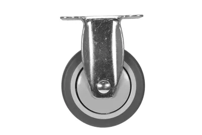 Vestil CST-B28-4X1TPR-R Thermoplastic Rubber Rigid Caster 2