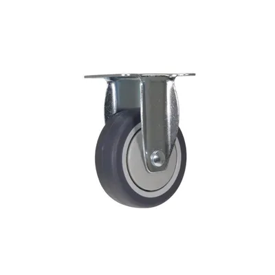 Vestil CST-B28-4X1TPR-R Thermoplastic Rubber Rigid Caster