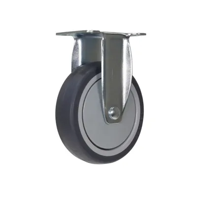 Vestil CST-B28-5X1TPR-R Thermoplastic Rubber Rigid Caster