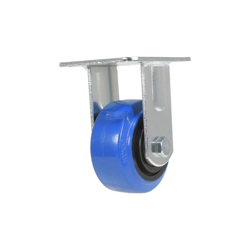 Vestil CST-BB-4X2ER-R Elastic Rubber Rigid Caster (1)