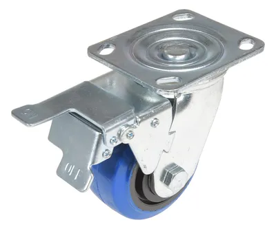 Vestil CST-BB-4X2ER-SWTB caster wheel shown from an alternate angle