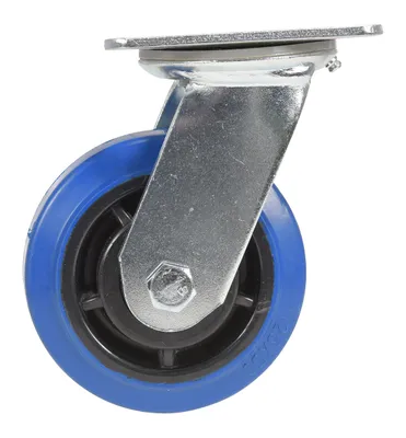 Vestil CST-BB-5X2ER-S caster wheel shown from an alternate angle