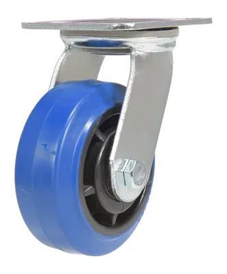 Vestil CST-BB-5X2ER-S Elastic Rubber Swivel Caster