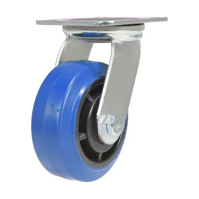 Vestil CST-BB-5X2ER-S caster wheel shown from an alternate angle