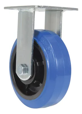 Vestil CST-BB-6X2ER-R caster wheel shown from an alternate angle