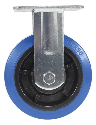 Vestil CST-BB-6X2ER-R caster wheel shown from an alternate angle