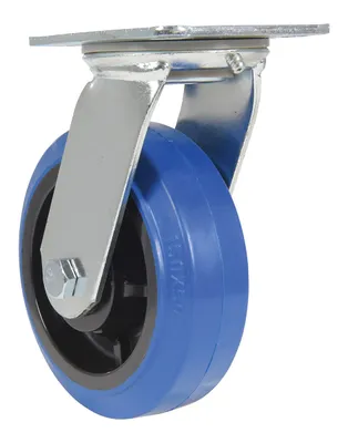 Vestil CST-BB-6X2ER-S caster wheel shown from an alternate angle