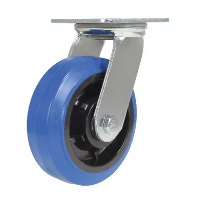 Vestil CST-BB-6X2ER-S Elastic Rubber Swivel Caster