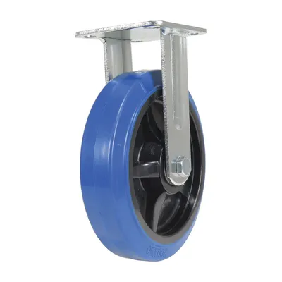 Vestil CST-BB-8X2ER-R caster wheel shown from an alternate angle