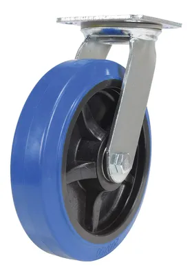 Vestil CST-BB-8X2ER-S Elastic Rubber Swivel Caster
