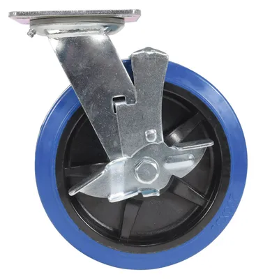 Vestil CST-BB-8X2ER-SWB caster wheel shown from an alternate angle