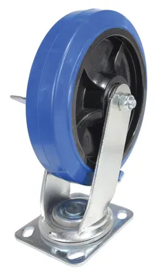 Vestil CST-BB-8X2ER-SWB caster wheel shown from an alternate angle