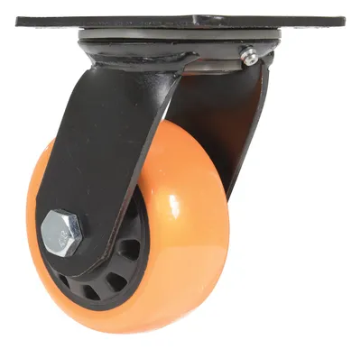 Vestil CST-BN-4X2PUP-S caster wheel shown from an alternate angle