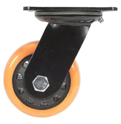 Vestil CST-BN-4X2PUP-S caster wheel shown from an alternate angle