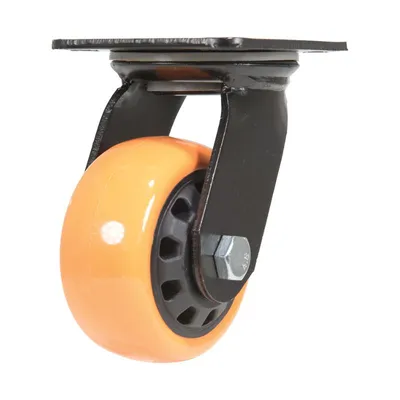 Vestil CST-BN-4X2PUP-S caster wheel shown from an alternate angle
