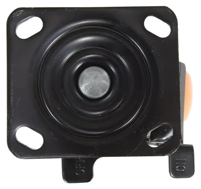 Vestil CST-BN-4X2PUP-SWB caster wheel shown from an alternate angle