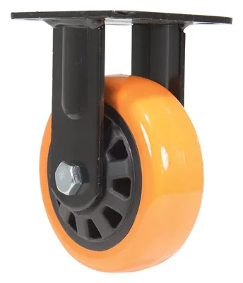 Vestil CST-BN-5X2PUP-R caster wheel shown from an alternate angle