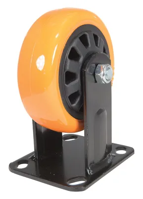 Vestil CST-BN-5X2PUP-R caster wheel shown from an alternate angle