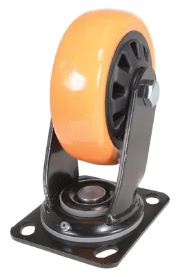 Vestil CST-BN-5X2PUP-S caster wheel shown from an alternate angle