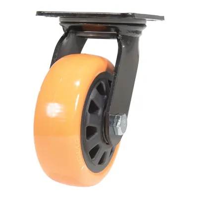 Vestil CST-BN-5X2PUP-S caster wheel shown from an alternate angle