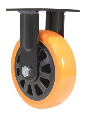 Vestil CST-BN-6X2PUP-R caster wheel shown from an alternate angle