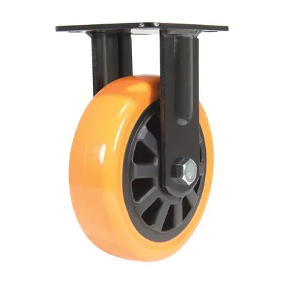Vestil CST-BN-6X2PUP-R caster wheel shown from an alternate angle