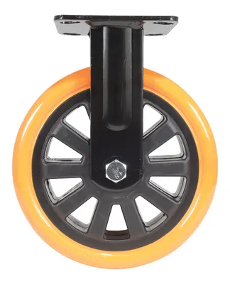 Vestil CST-BN-8X2PUP-R caster wheel shown from an alternate angle