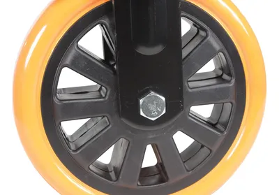 Vestil CST-BN-8X2PUP-R caster wheel shown from an alternate angle