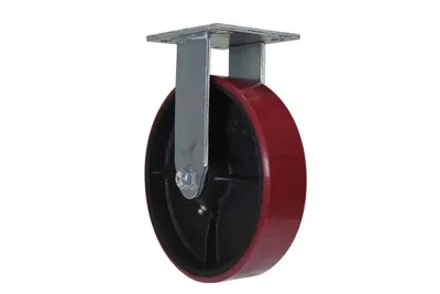 Vestil CST-C44-8X2PU-R Polyurethane Rigid Caster 2