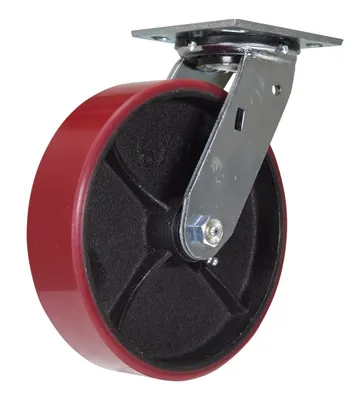 Vestil CST-C44-8X2PU-S Polyurethane Swivel Caster