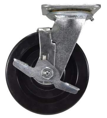 Vestil CST-D-6X2PH-SWB Phenolic Swivel With Brake Caster 3