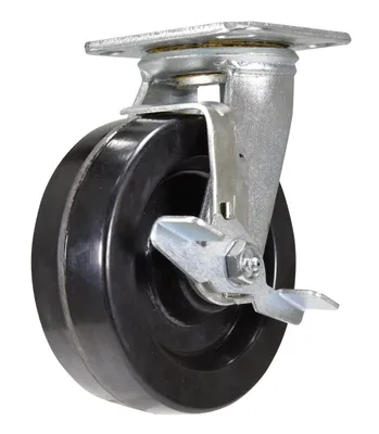 Vestil CST-D-6X2PH-SWB Phenolic Swivel With Brake Caster
