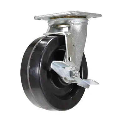 Vestil CST-D-6X2PH-SWB Phenolic Swivel With Brake Caster