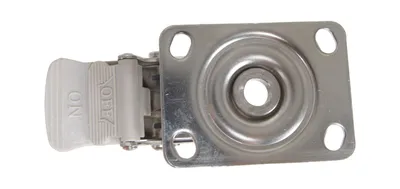 Vestil CST-E-SS-3X1TPR-SWTB Thermoplastic Rubber Swivel With Total Brake Caster 5