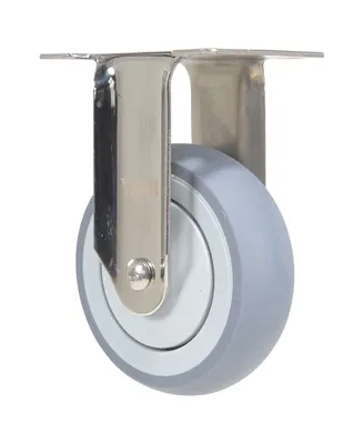 Vestil CST-E-SS-4X1TPR-R Thermoplastic Rubber Rigid Caster 2