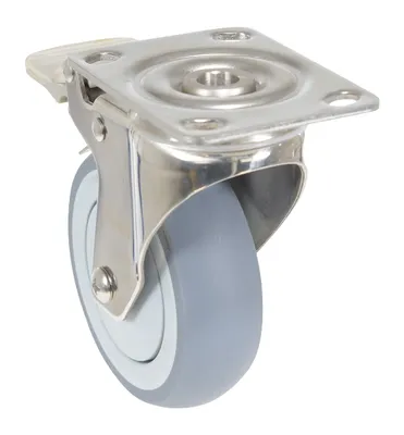 Vestil CST-E-SS-4X1TPR-SWTB Thermoplastic Rubber Swivel 2