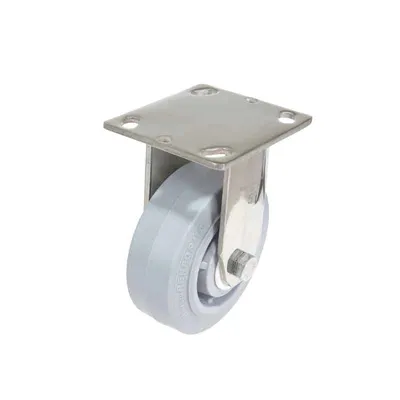 Vestil CST-E-SS-5X2TPR-R Thermoplastic Rubber Rigid Caster