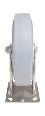 Vestil CST-E-SS-8X2TPR-R caster wheel shown from an alternate angle
