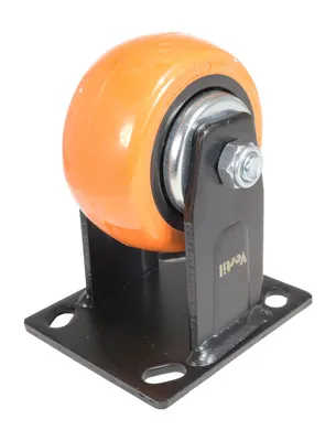 Vestil CST-E6-4X2PUP-R Polyurethane Rigid Caster 5