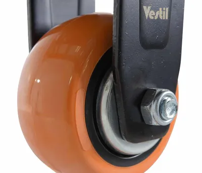 Vestil CST-E6-4X2PUP-R Polyurethane Rigid Caster 6