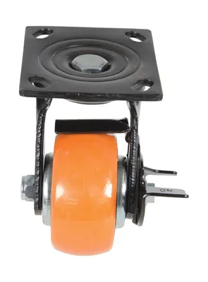 Vestil CST-E6-4X2PUP-SWB Polyurethane Swivel With Brake Caster 4