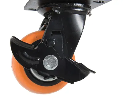 Vestil CST-E6-4X2PUP-SWB Polyurethane Swivel With Brake Caster 6