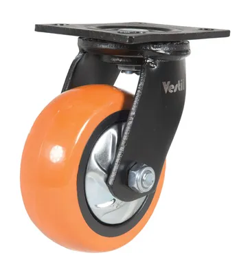 Vestil CST-E6-5X2PUP-S Polyurethane Swivel Caster