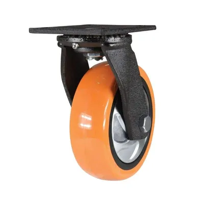 Vestil CST-E6-6X2PUP-S Polyurethane Swivel Caster