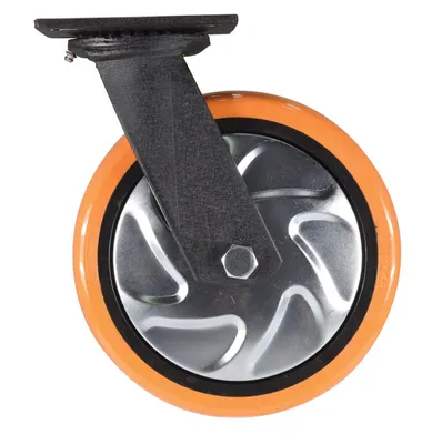 Vestil CST-E6-8X2PUP-S Polyurethane Swivel Caster 3