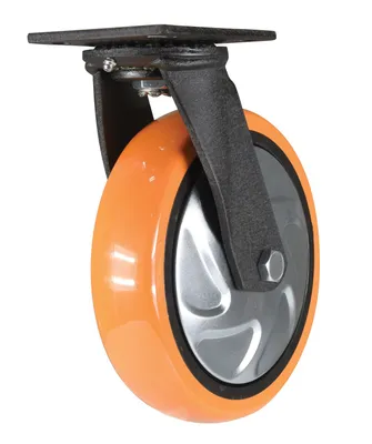 Vestil CST-E6-8X2PUP-S Polyurethane Swivel Caster