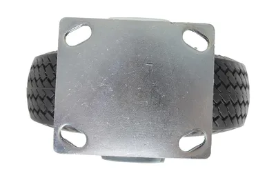 Vestil CST-F-10X3FM-R caster wheel shown from an alternate angle